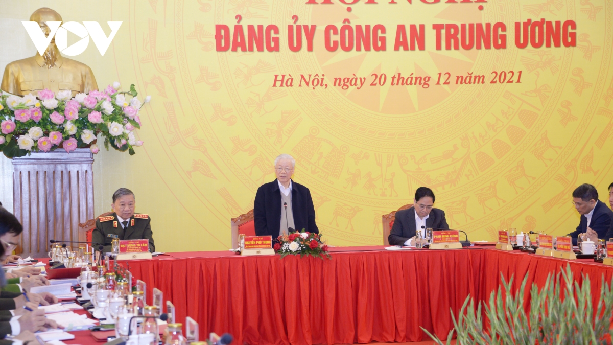 Tổng Bí thư Nguyễn Phú Trọng: Tiếp tục củng cố thế trận An ninh nhân dân vững chắc - Ảnh 3.