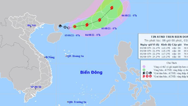 Xuất hiện áp thấp nhiệt đới khả năng mạnh thành bão trên Biển Đông
Thứ - Ảnh 1.