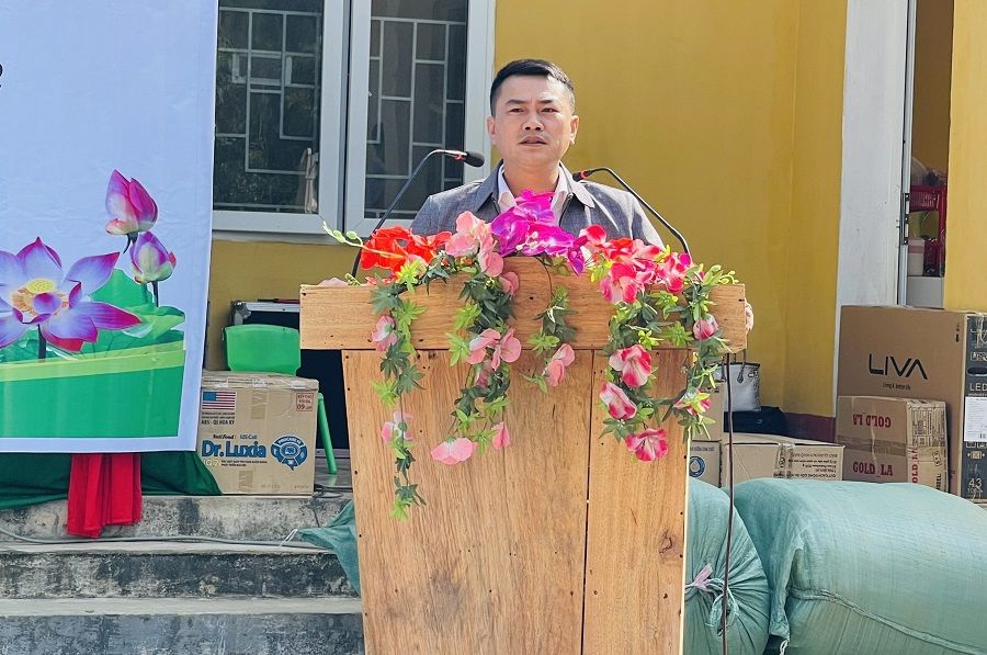 CLB Nhà báo Thanh Hóa khánh thành công trình trường mầm non tại huyện miền núi Quan Hóa - Ảnh 1.