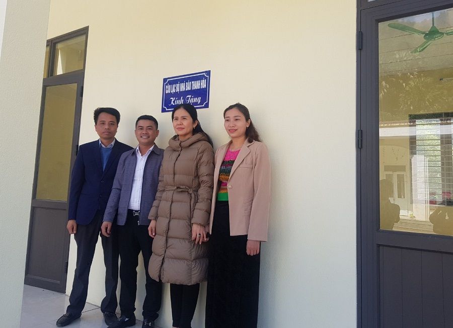 CLB Nhà báo Thanh Hóa khánh thành công trình trường mầm non tại huyện miền núi Quan Hóa - Ảnh 2.