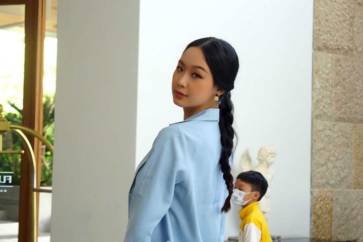 Hai Á hậu Miss World Vietnam 2022: Người cao 1m85, người có vòng eo nhỏ mơ ước - Ảnh 3.