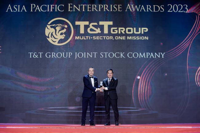 T&T Group được vinh danh doanh nghiệp xuất sắc Châu Á 2023- Ảnh 1.