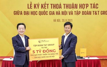 T&T Group hợp tác chiến lược với Đại học Quốc gia Hà Nội