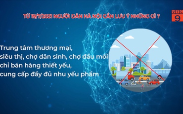 Từ 19/7/2021, người dân Hà Nội cần lưu ý những gì?