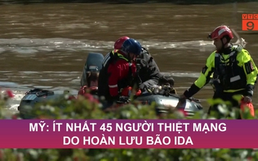 Mỹ: Ít nhất 45 người thiệt mạng do hoàn lưu bão IDA