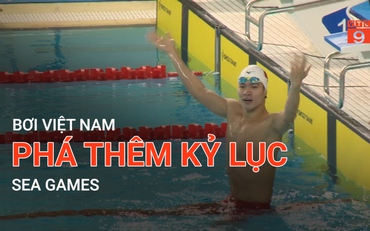 Bơi Việt Nam phá thêm kỷ lục SEA Games