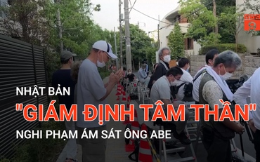 Nhật Bản "giám định tâm thần" nghi phạm ám sát ông Abe