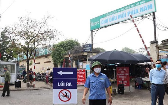 Hà Nội tạm ngừng hoạt động Chợ đầu mối phía Nam