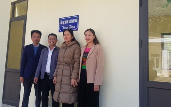 CLB Nhà báo Thanh Hóa khánh thành công trình trường mầm non tại huyện miền núi Quan Hóa