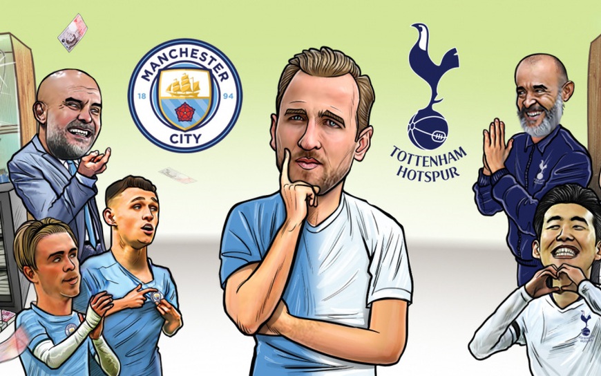 Biếm họa 24h: Harry Kane đứng giữa "ngã ba đường"