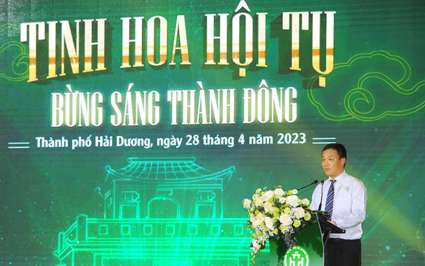 TP Hải Dương khai trương phố đi bộ, chợ đêm Bạch Đằng